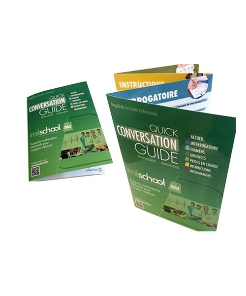 Dépliant de conversation